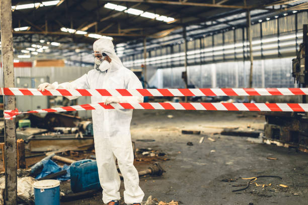 Professional Infectious Disease Decontamination technician working in Coarsegold, CA